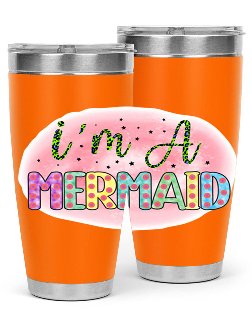 Im A Mermaid 255#- mermaid- Tumbler