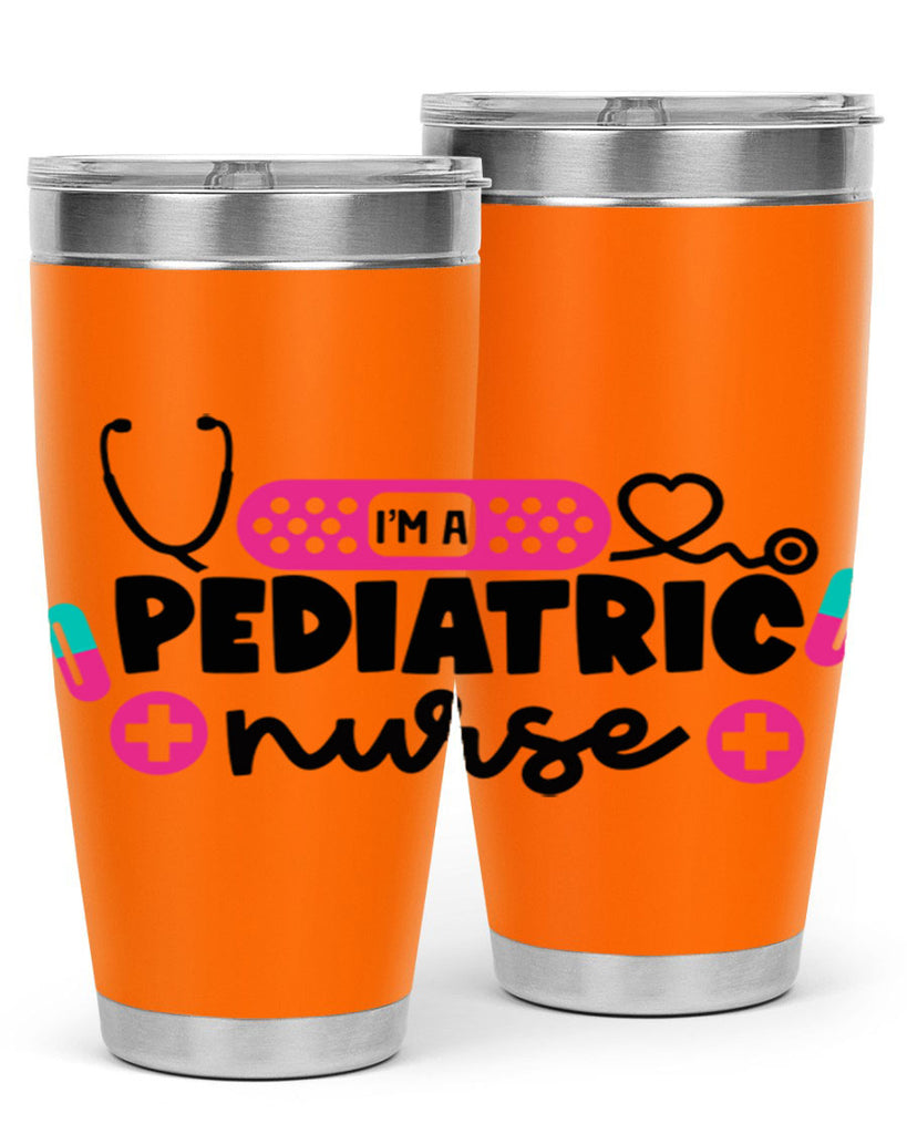 Im A Pediatric Nurse Style Style 154#- nurse- tumbler