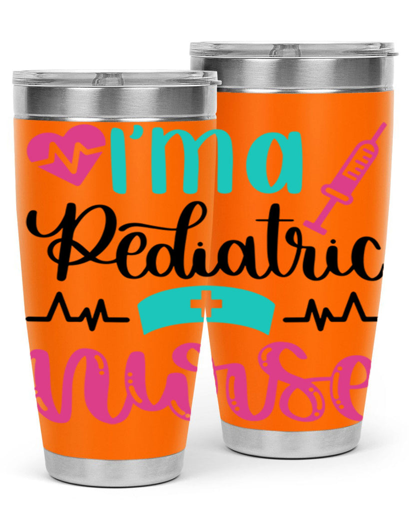 Im A Pediatric Nurse Style Style 155#- nurse- tumbler