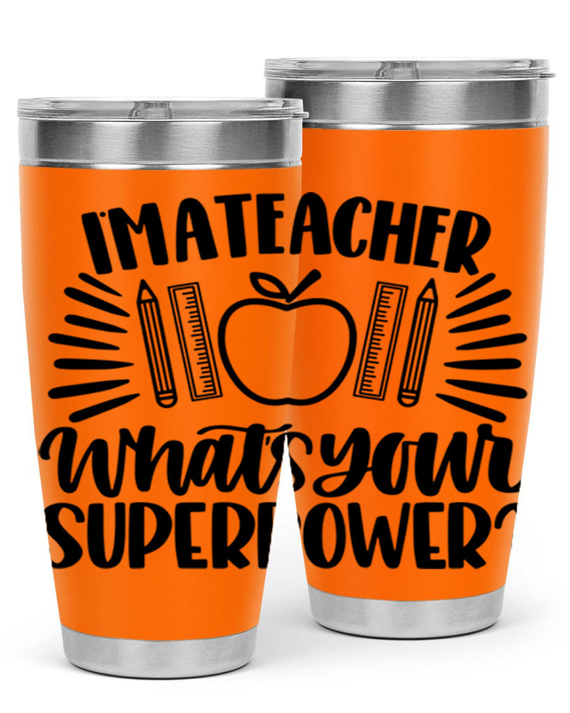 Im A Teacher Whats Your Style 72#- teacher- tumbler