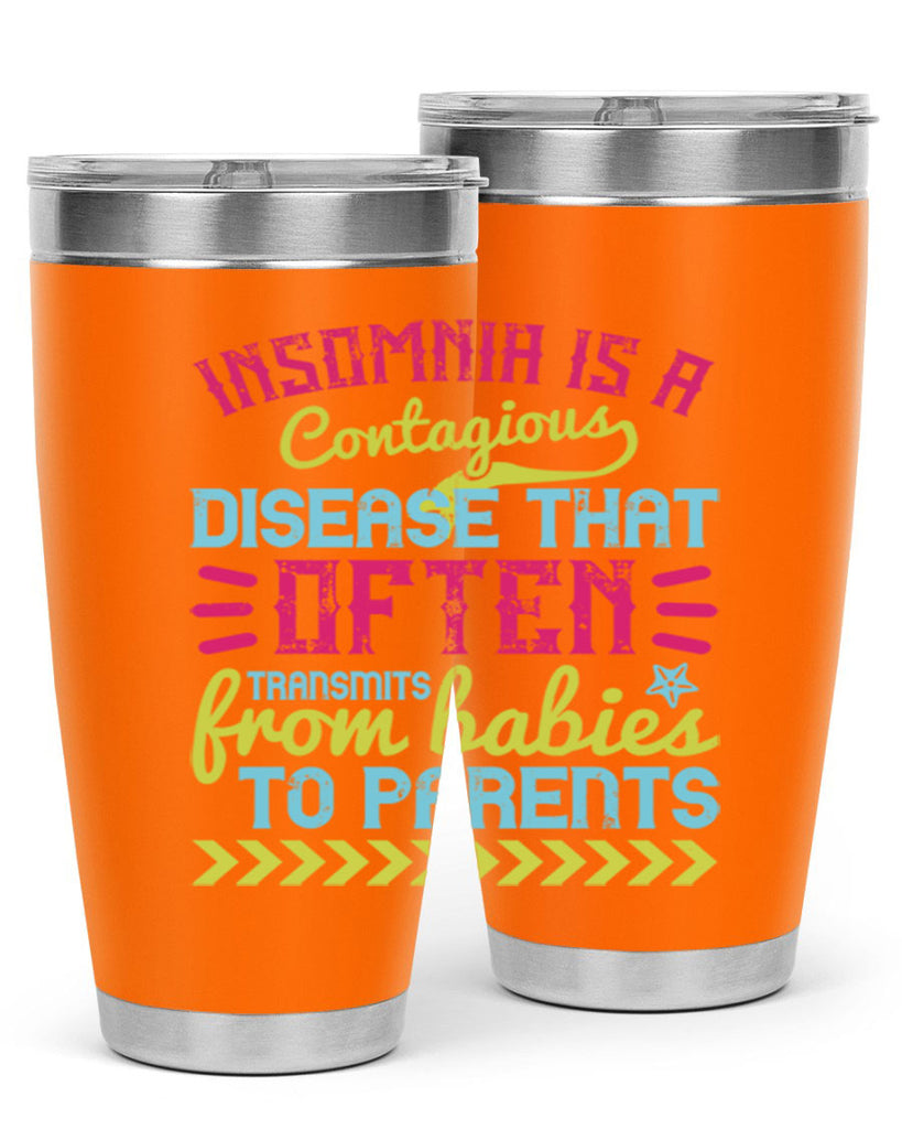 Insomnia is a contagious disease that often transmits from babies to parents Style 115#- baby- tumbler