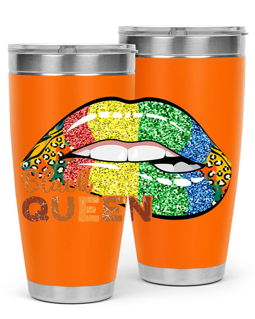 Juneteenth Black Queen Sexy Lip Png 35#- Juneteenth- tumbler