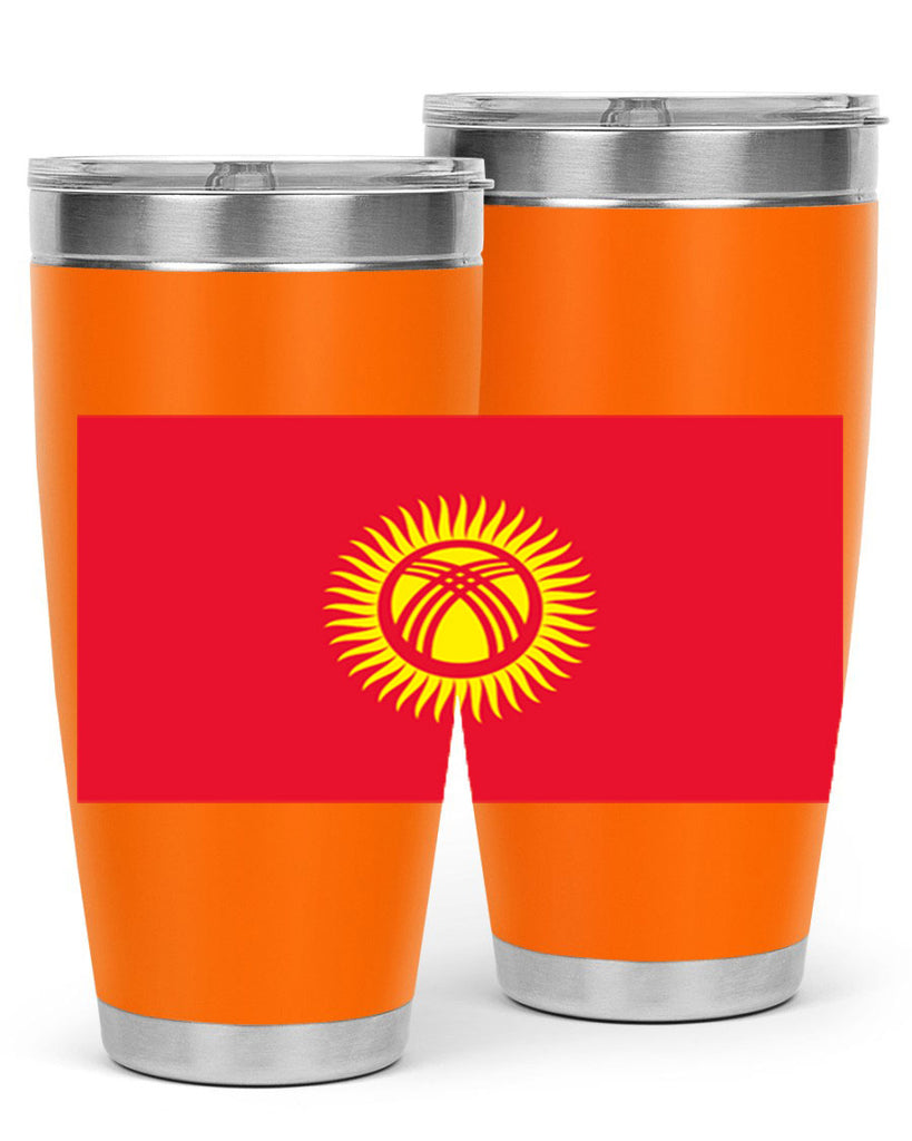 Kyrgyzstan 106#- world flags- Tumbler