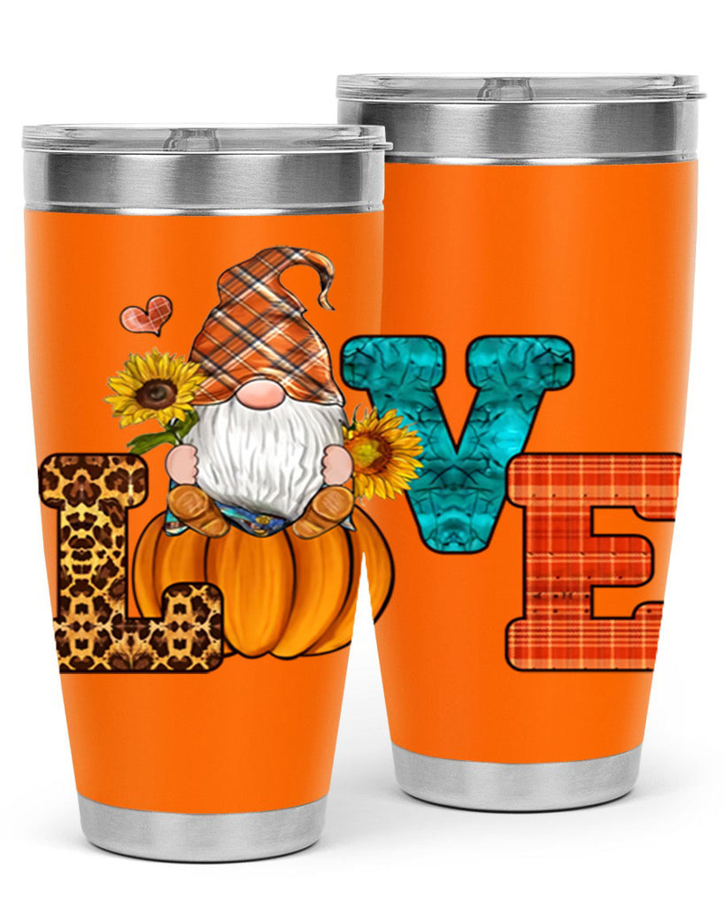 LOVEFallGnome 417#- fall- Tumbler