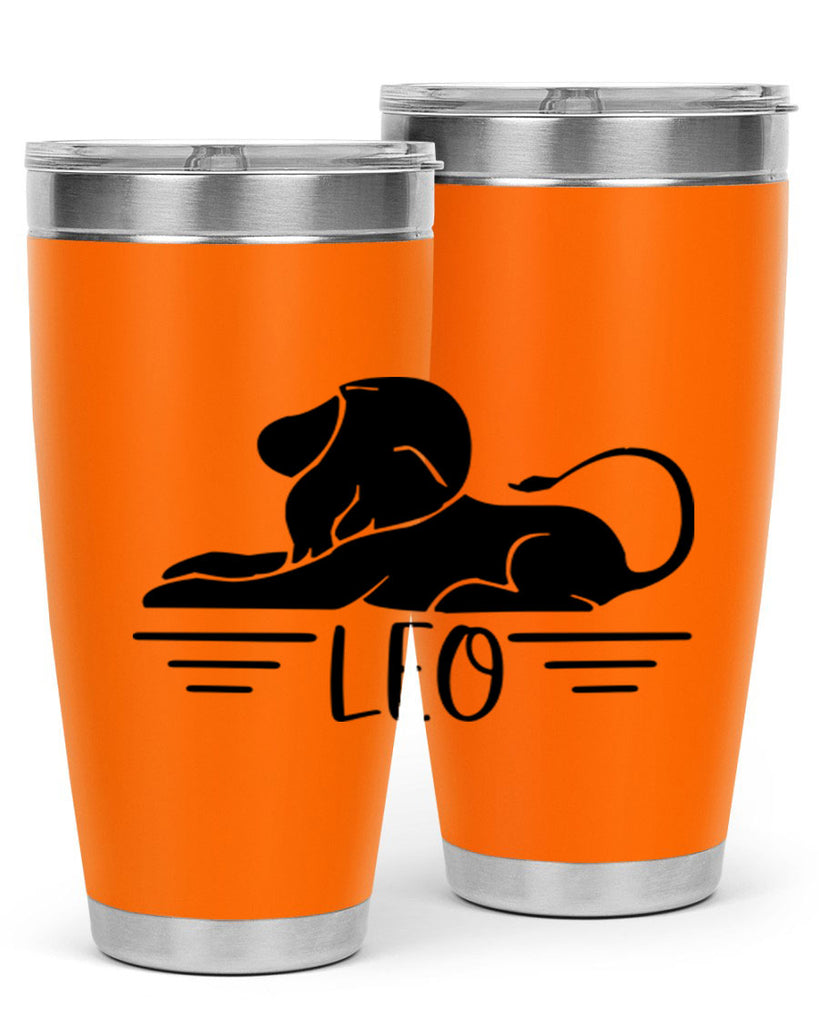 Leo 288#- zodiac- Tumbler