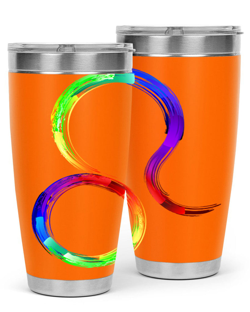 Leo 561#- zodiac- Tumbler