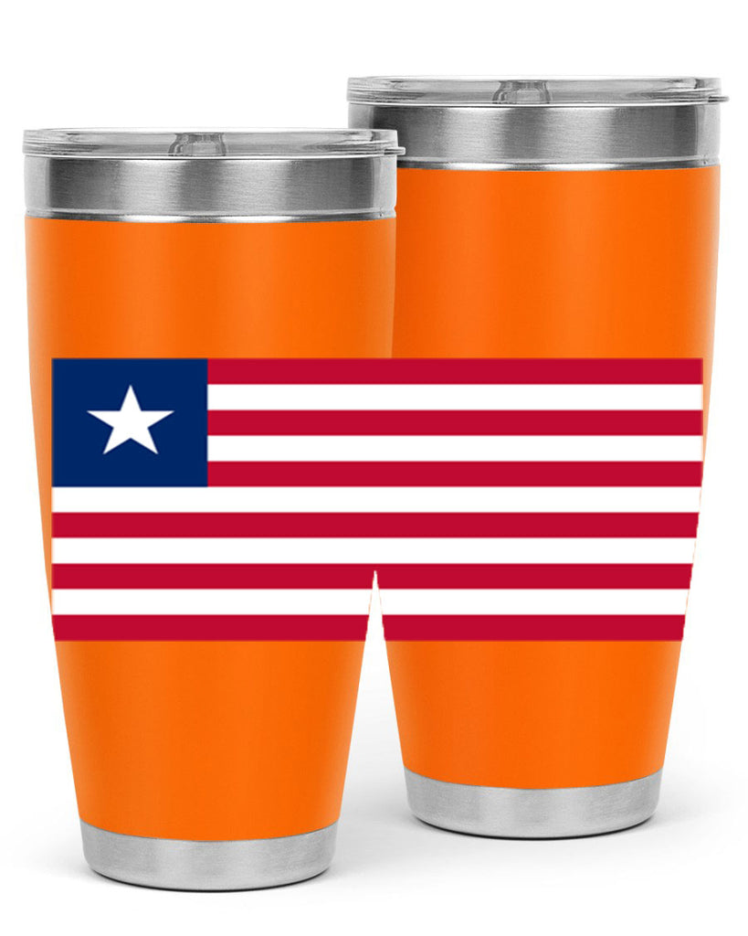 Liberia 101#- world flags- Tumbler