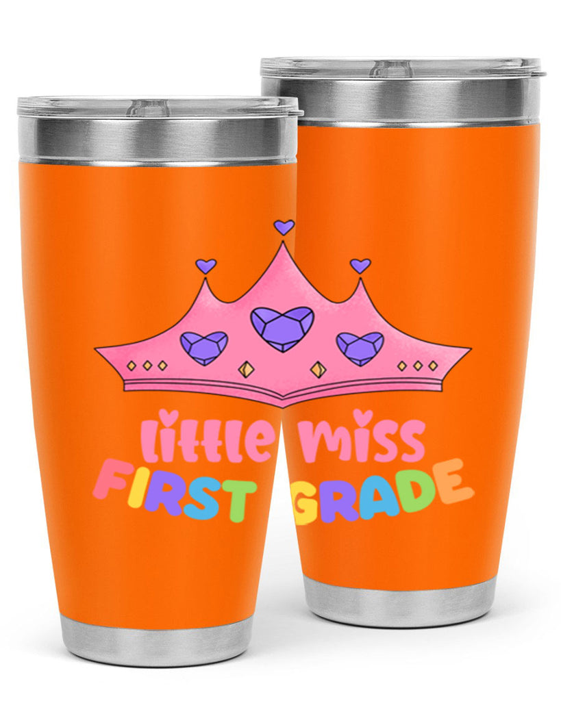 Little Miss 1st Grade 9#- 1st grade- Tumbler