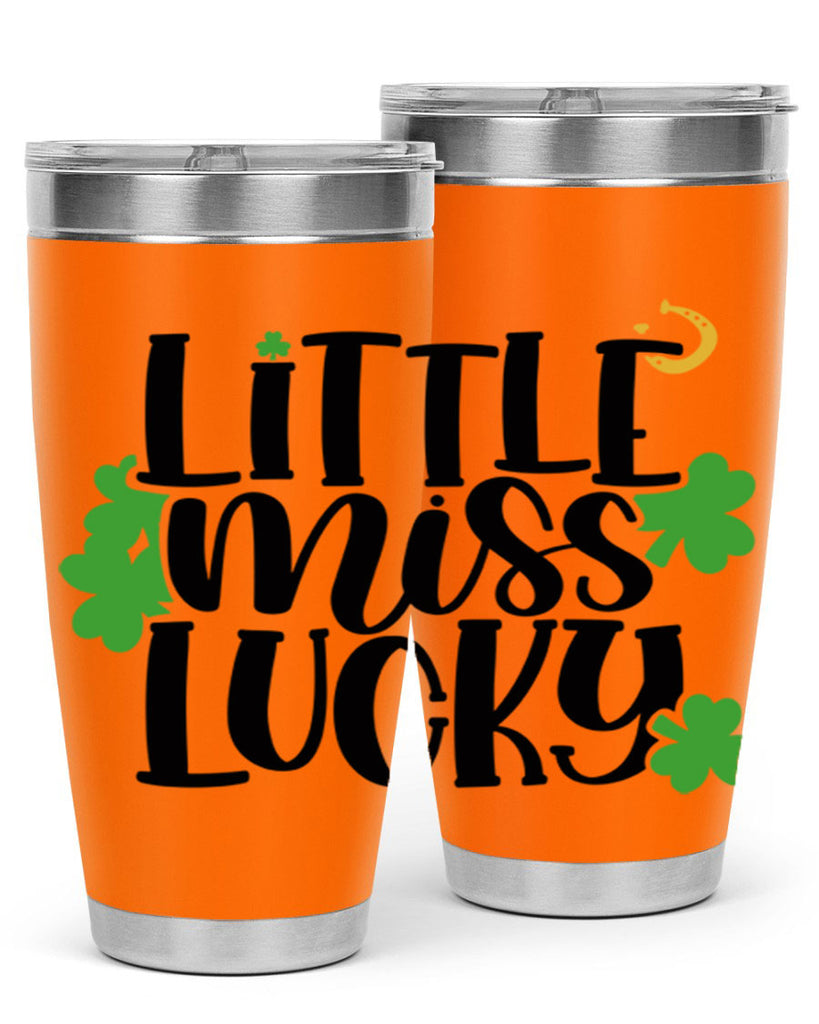 Little Miss Lucky Style 68#- St Patricks Day- Tumbler