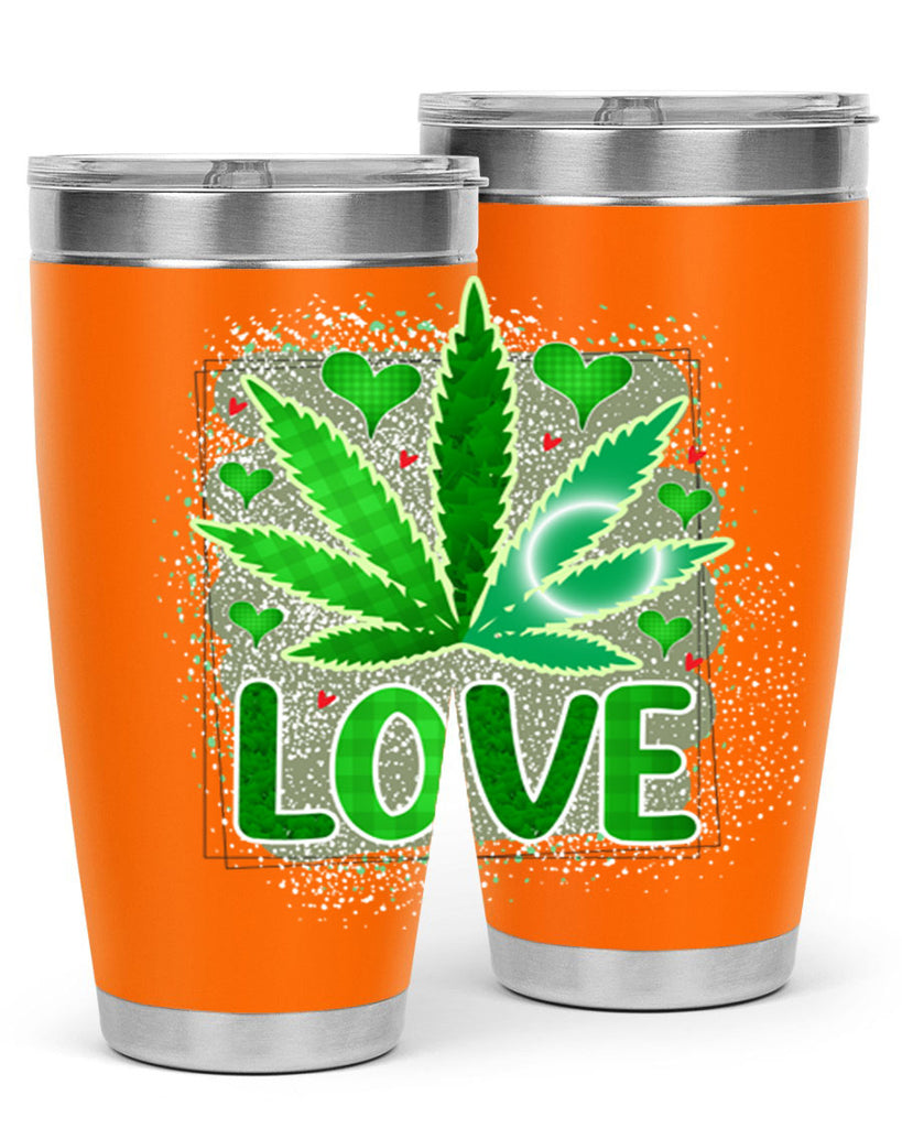 Love 188#- marijuana- Tumbler