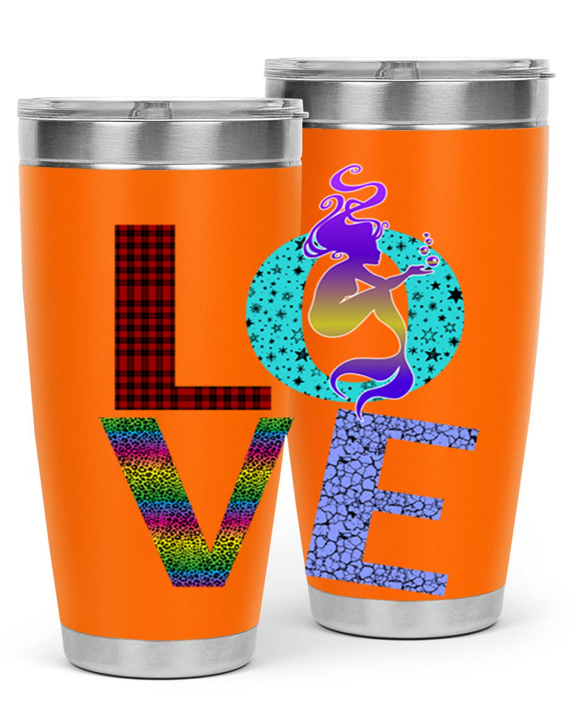 Love 304#- mermaid- Tumbler