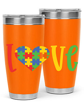 Love Style 30#- autism- Tumbler