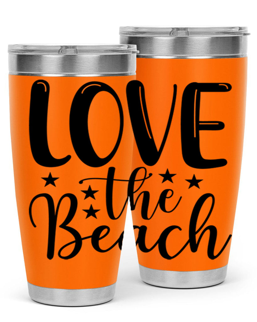 Love The Beach 305#- mermaid- Tumbler