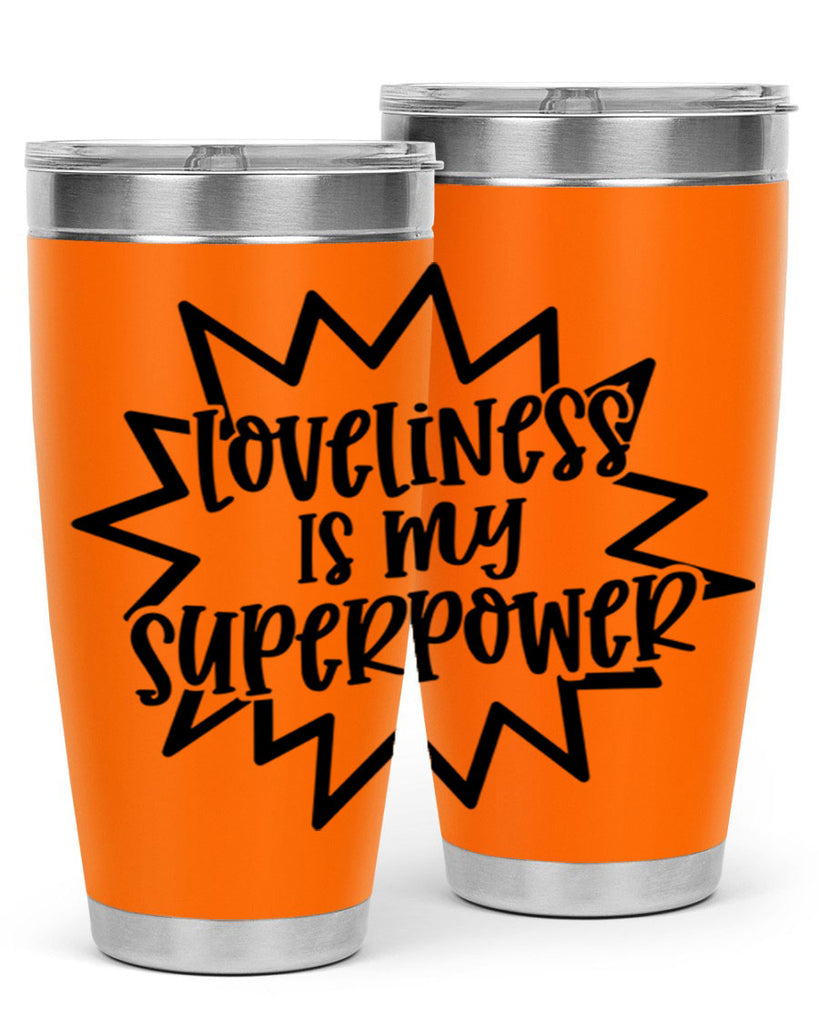 Loveliness Is My Superpower Style 53#- baby- tumbler