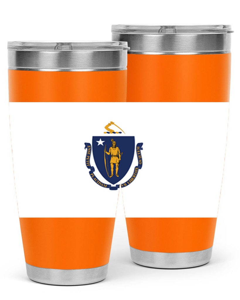 Massachusetts 31#- Us Flags- Tumbler