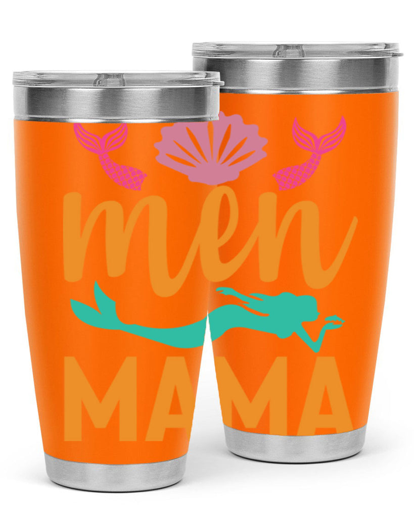 Men Mama Design 318#- mermaid- Tumbler