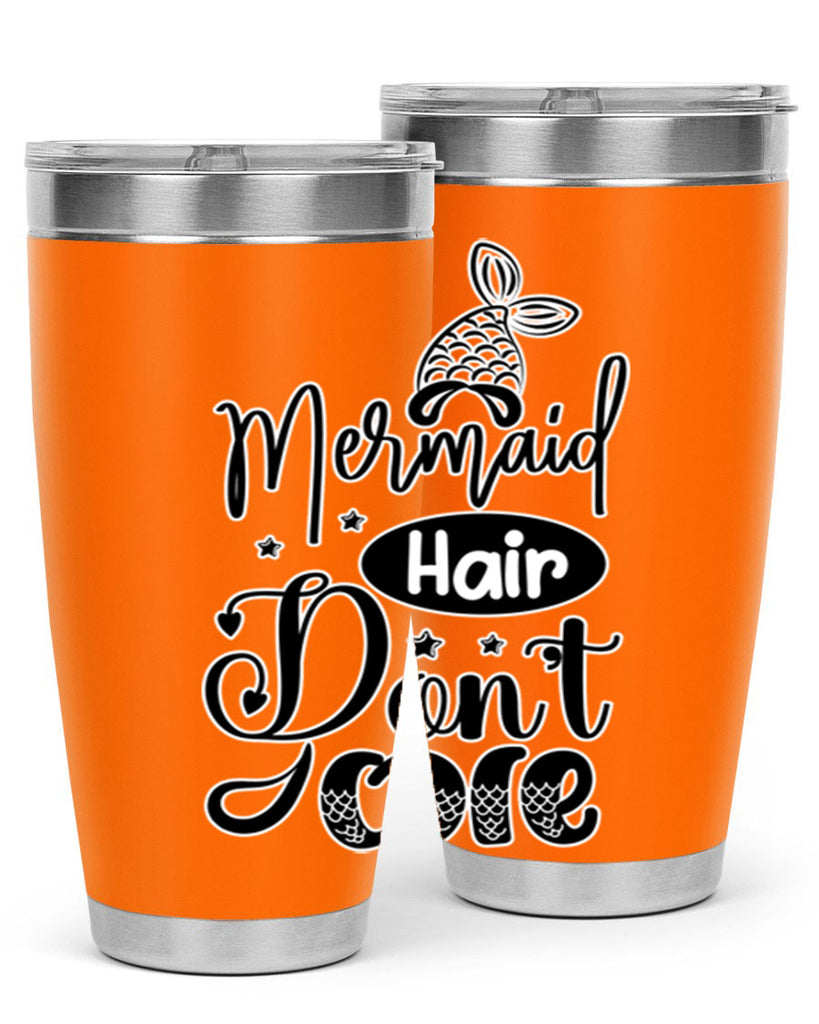 Mermaid Hair Dont Care 407#- mermaid- Tumbler