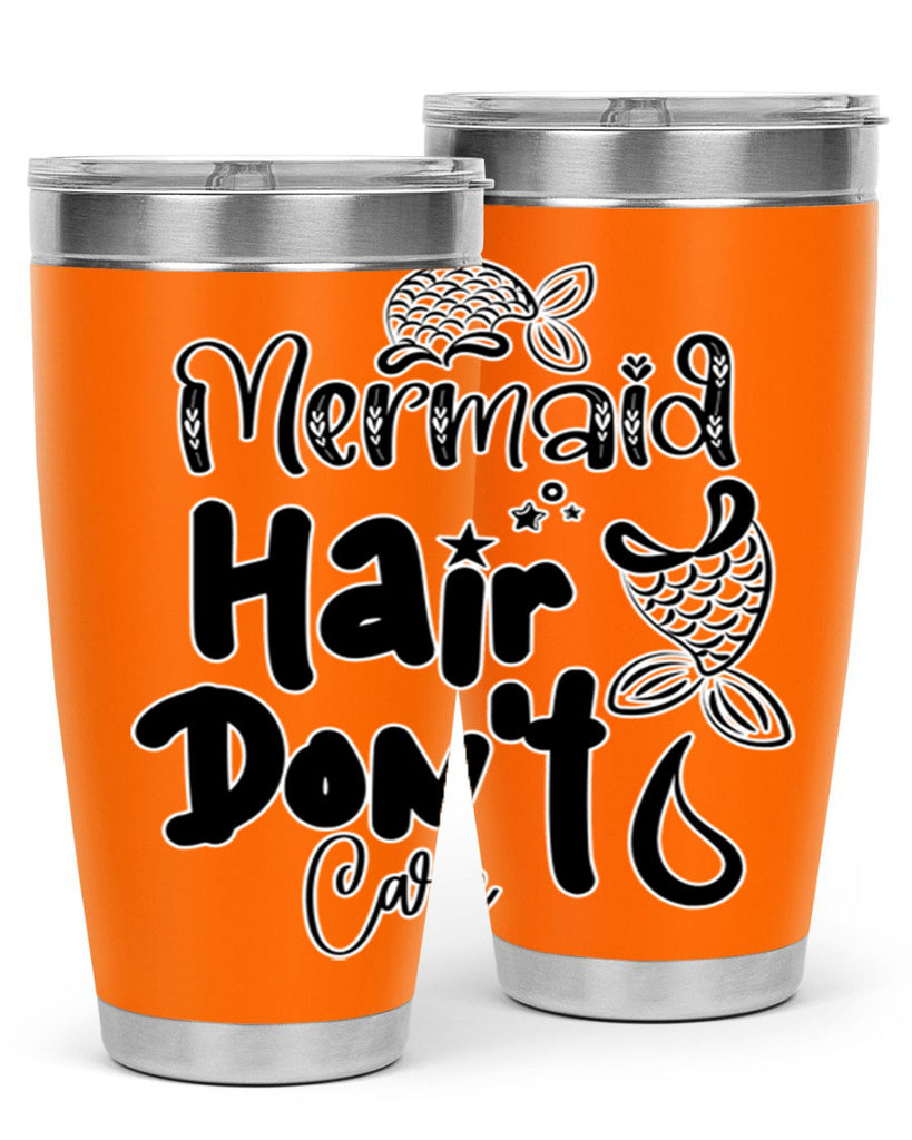 Mermaid Hair Dont Care 408#- mermaid- Tumbler