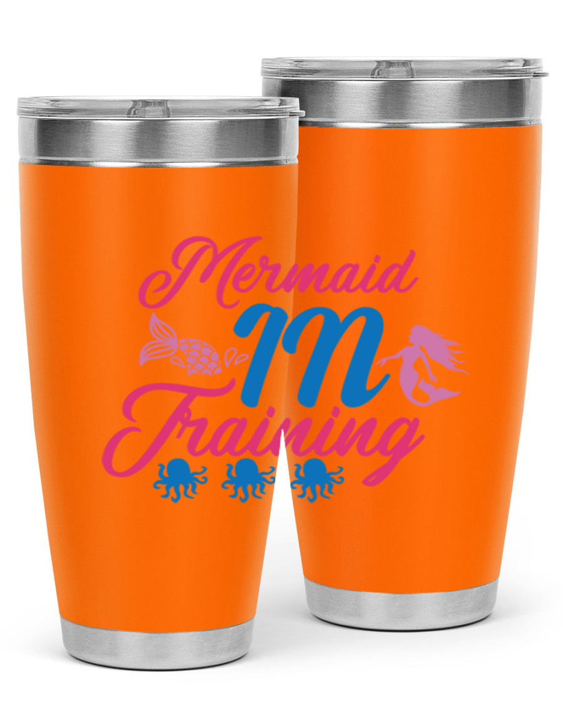 Mermaid In Training 363#- mermaid- Tumbler