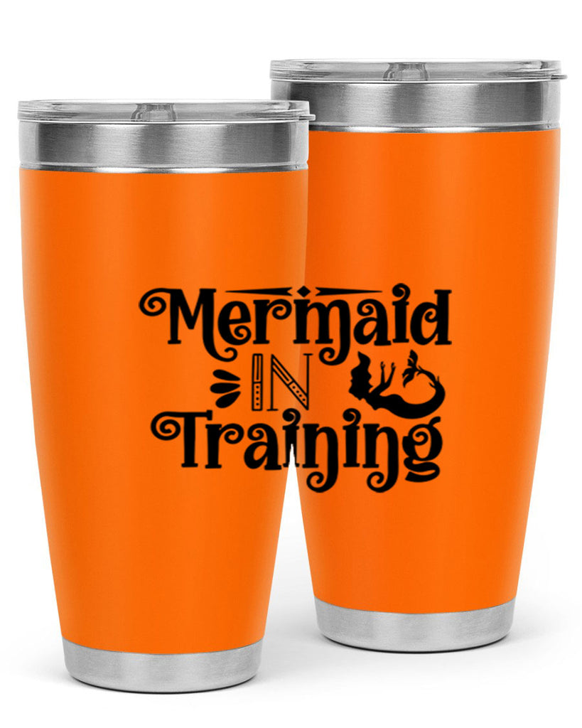 Mermaid In Training 364#- mermaid- Tumbler