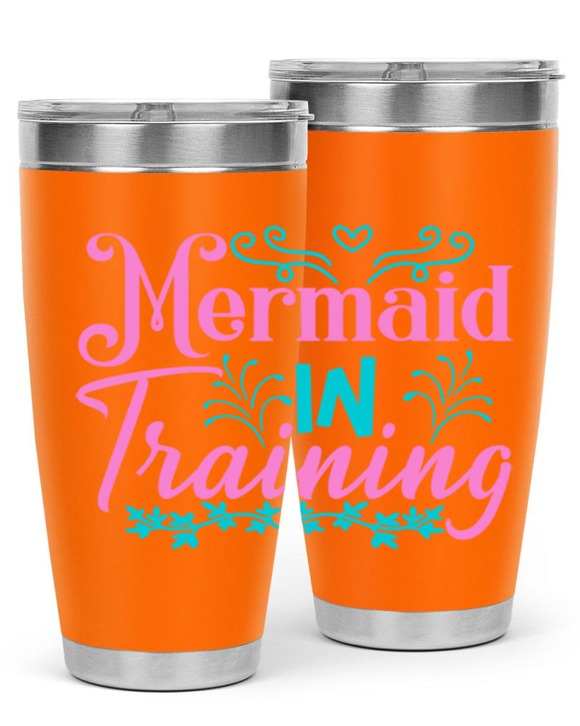 Mermaid In Training 366#- mermaid- Tumbler