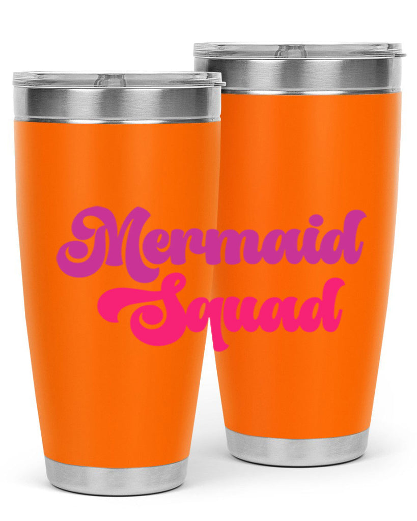 Mermaid Squad 384#- mermaid- Tumbler