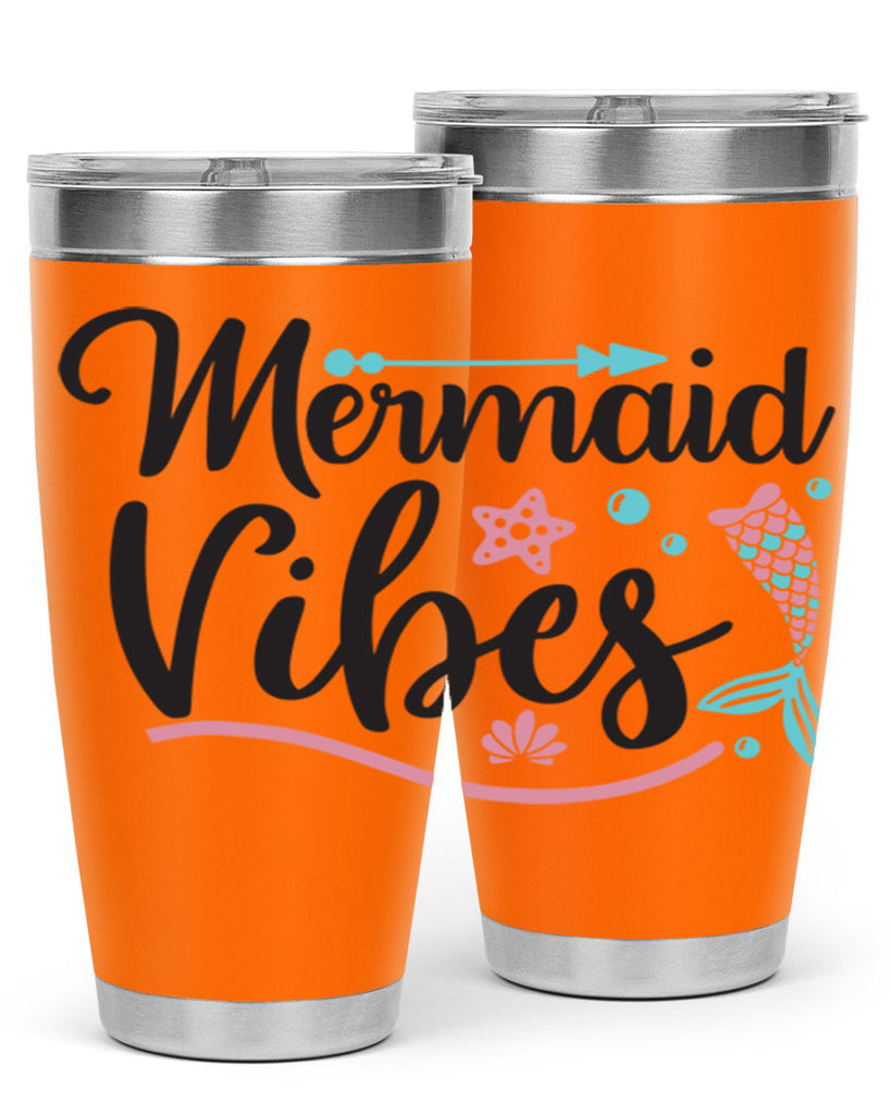 Mermaid Vibes 389#- mermaid- Tumbler