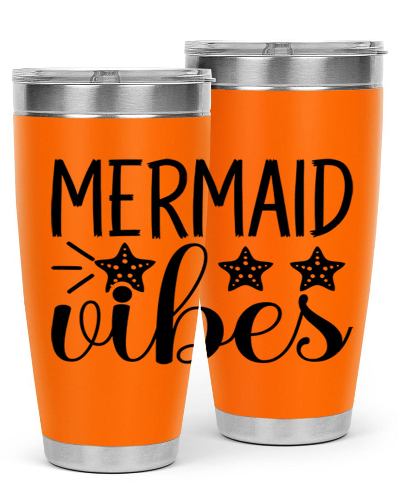 Mermaid Vibes 457#- mermaid- Tumbler