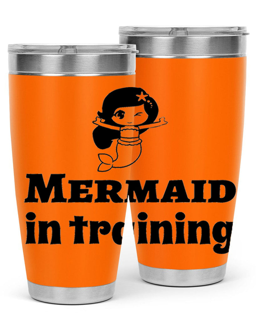 Mermaid in training 422#- mermaid- Tumbler