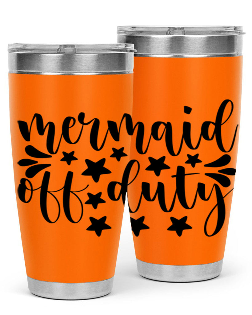 Mermaid off duty 436#- mermaid- Tumbler