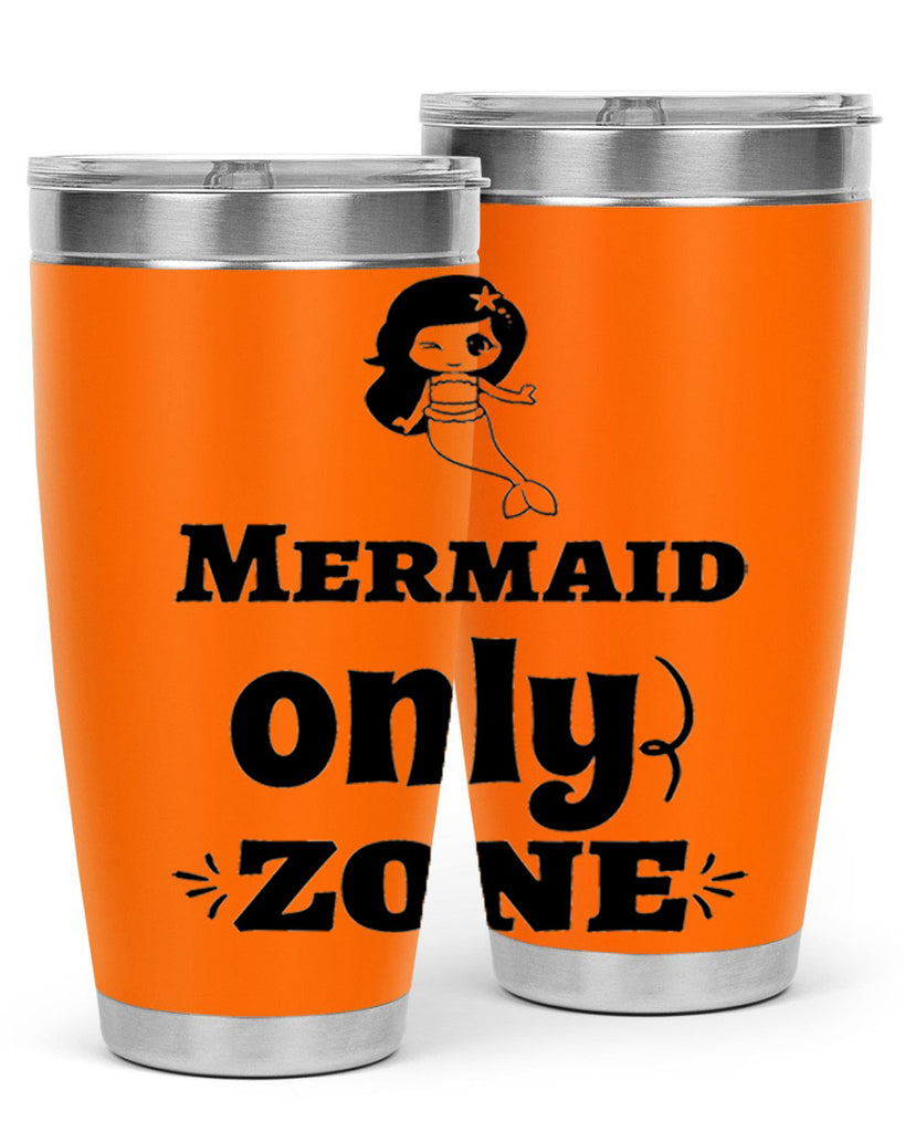 Mermaid only zone 439#- mermaid- Tumbler