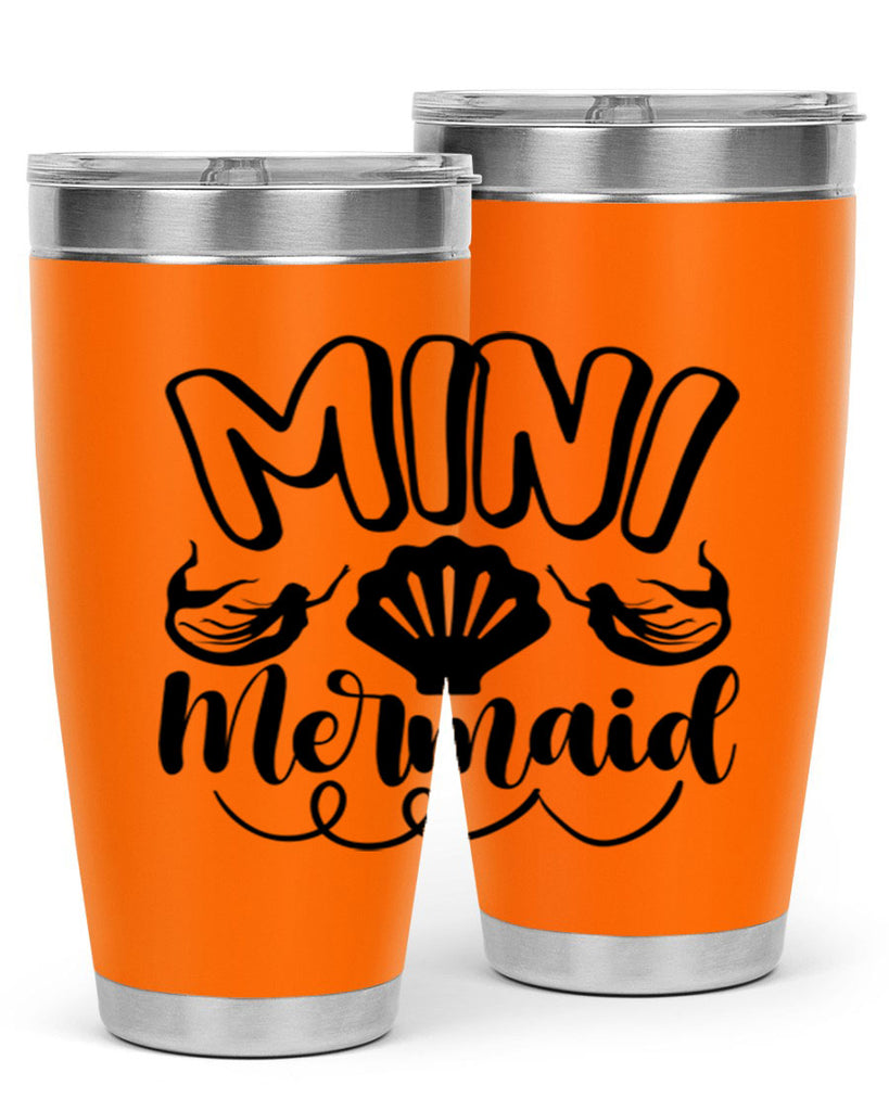 Mini mermaid 506#- mermaid- Tumbler