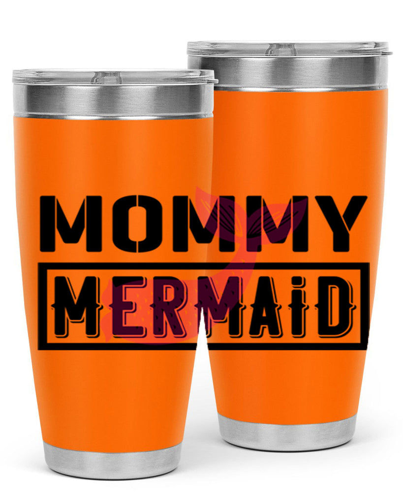 Mommy mermaid 514#- mermaid- Tumbler