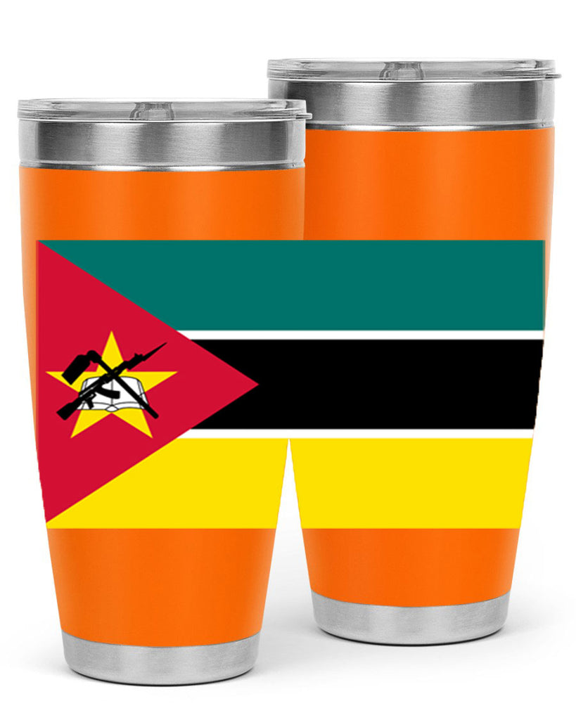 Mozambique 80#- world flags- Tumbler