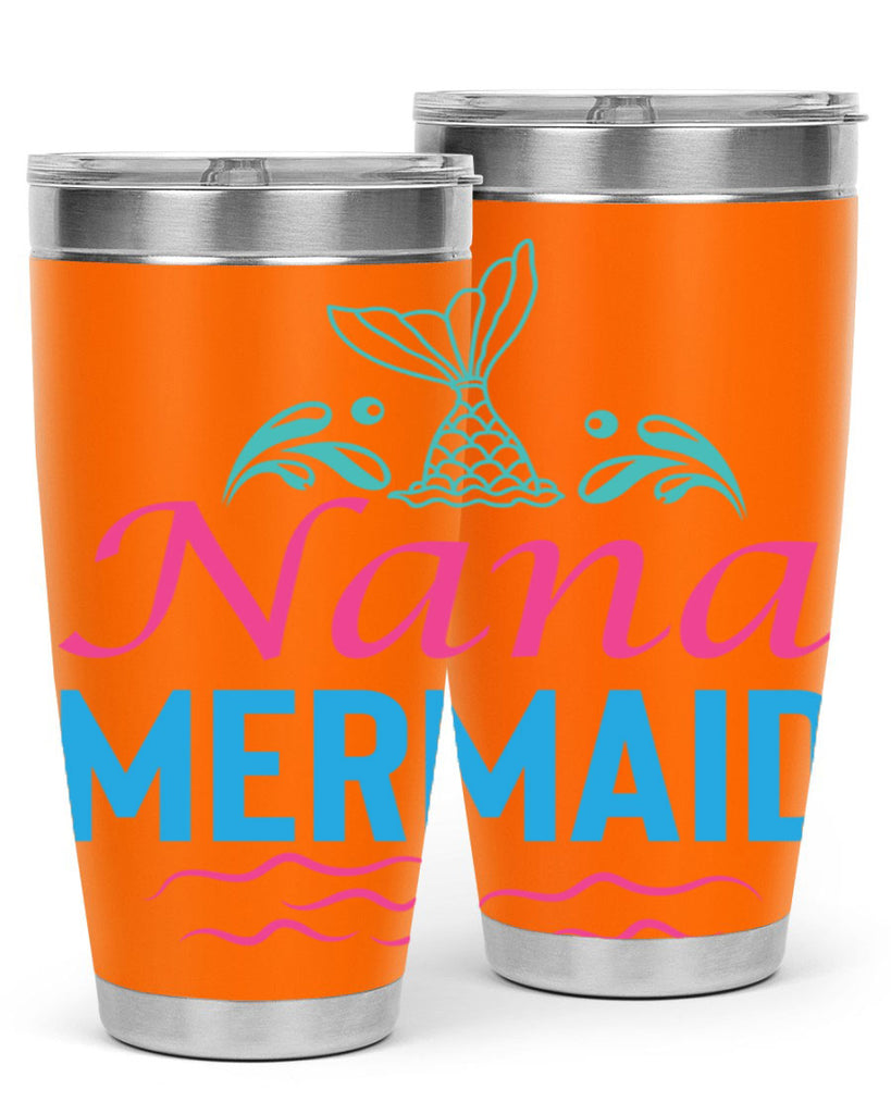 Nana Mermaid Design 518#- mermaid- Tumbler