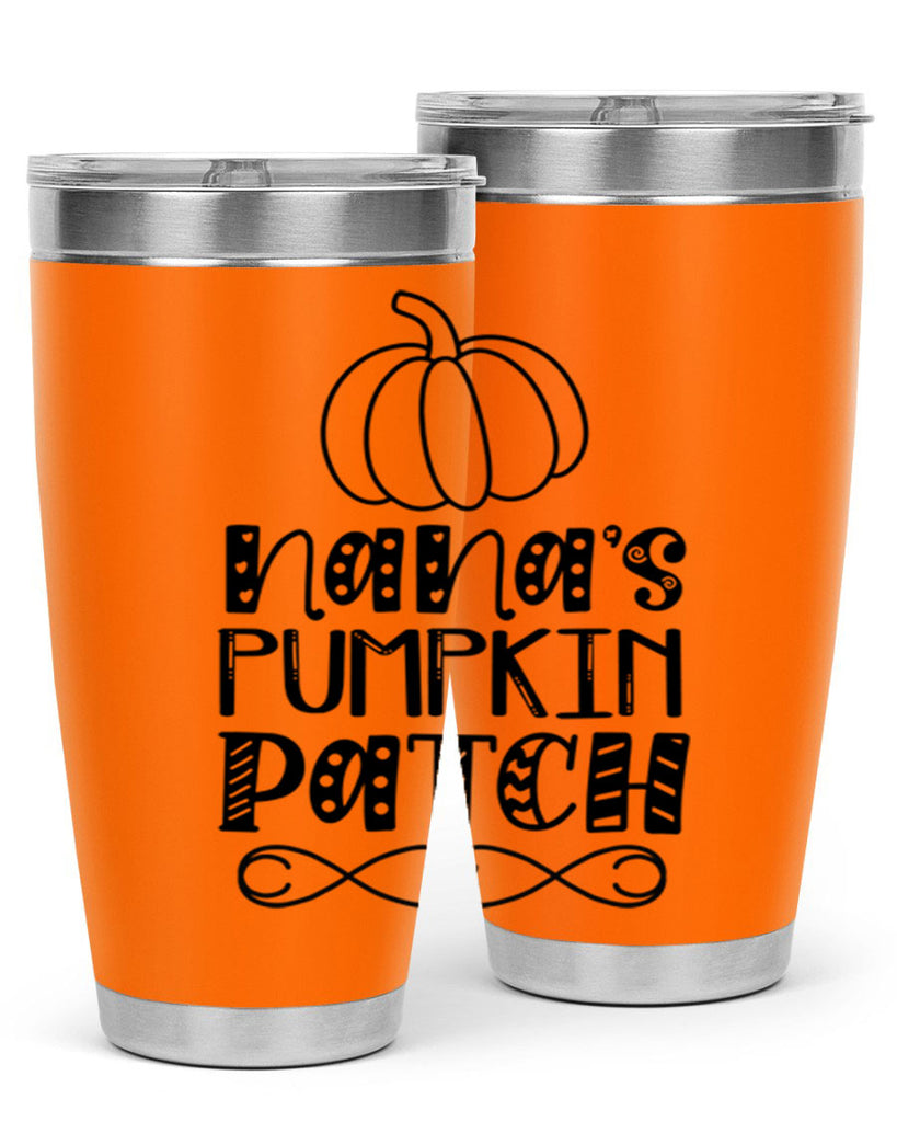 Nana s Pumpkin Patch 439#- fall- Tumbler