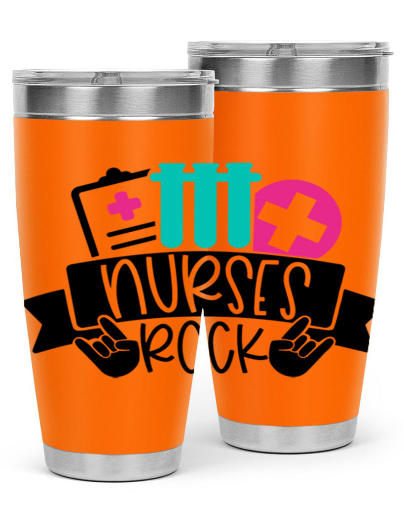 Nurses Rock Style Style 78#- nurse- tumbler