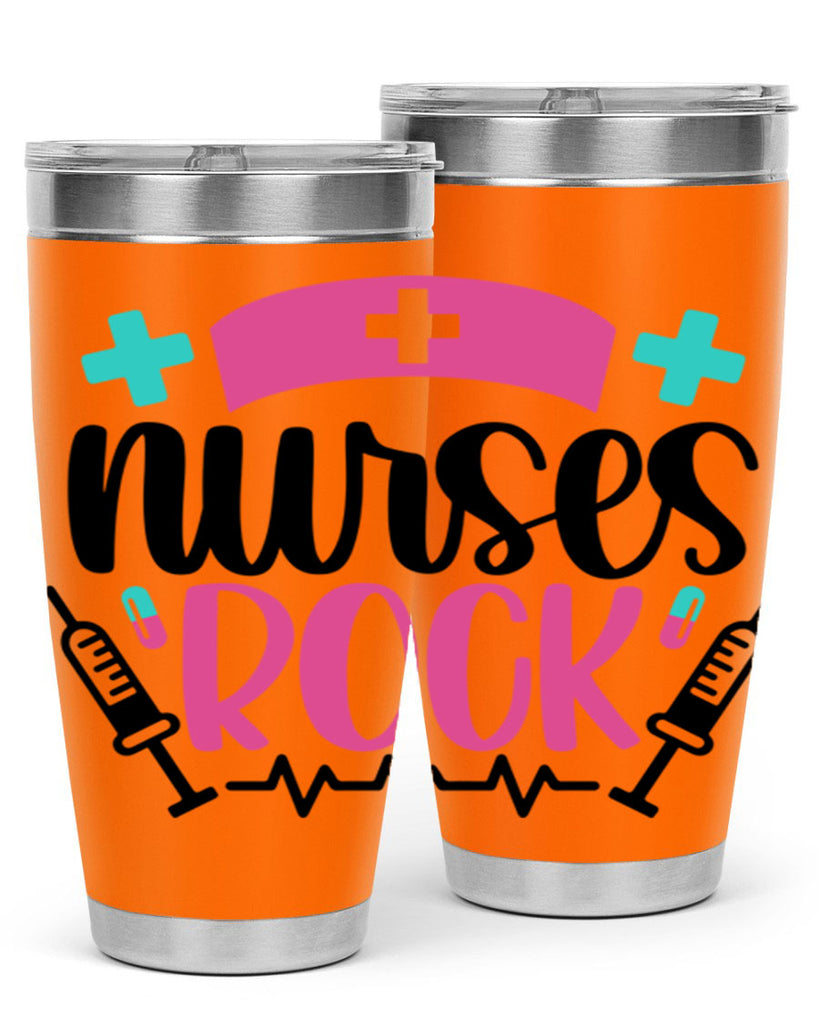 Nurses Rock Style Style 79#- nurse- tumbler