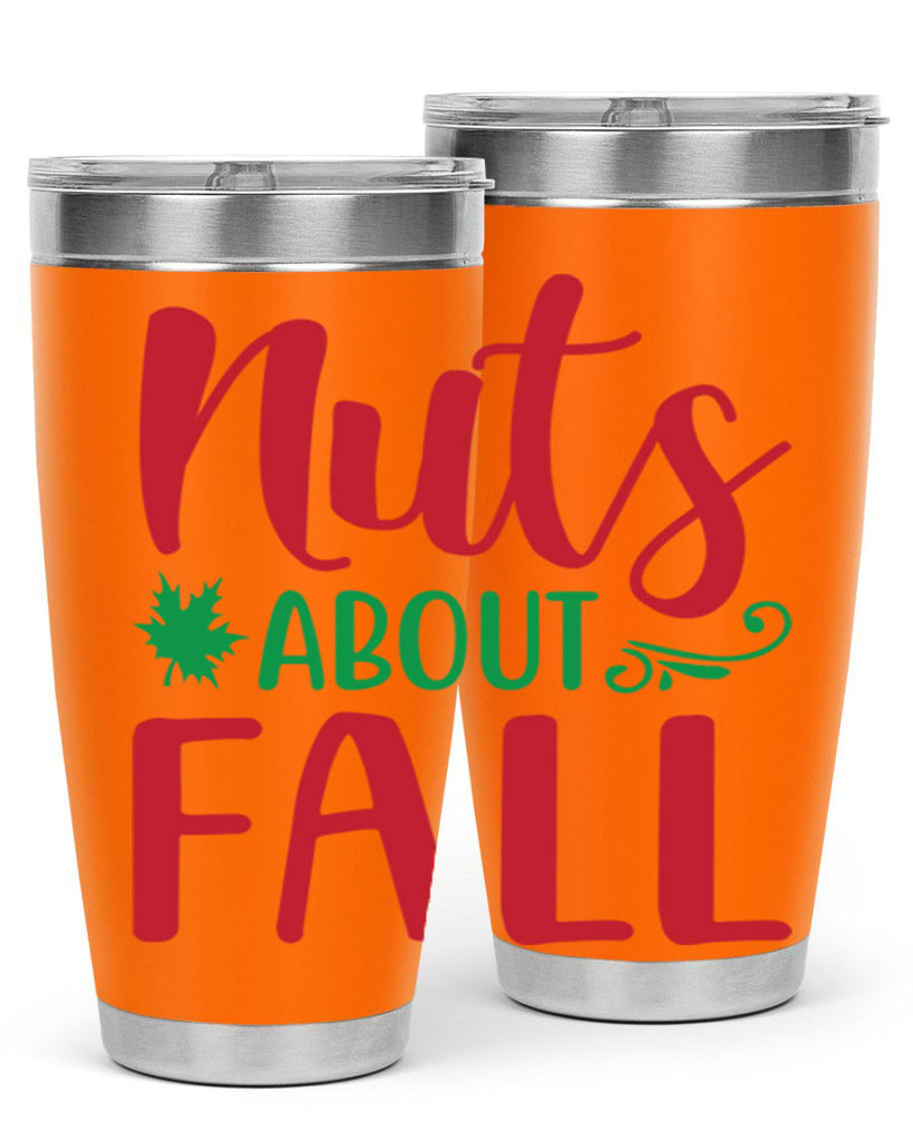 Nuts About Fall 443#- fall- Tumbler