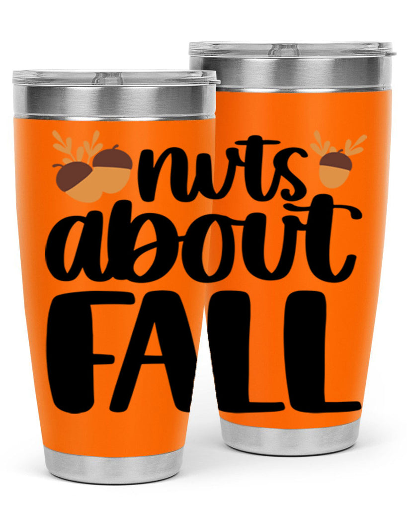 Nuts About Fall 503#- fall- Tumbler