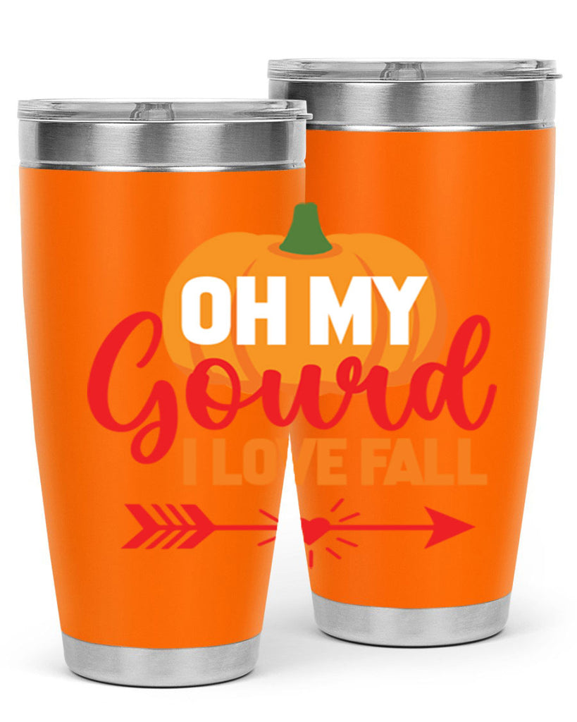 OhMyGourdILove 459#- fall- Tumbler