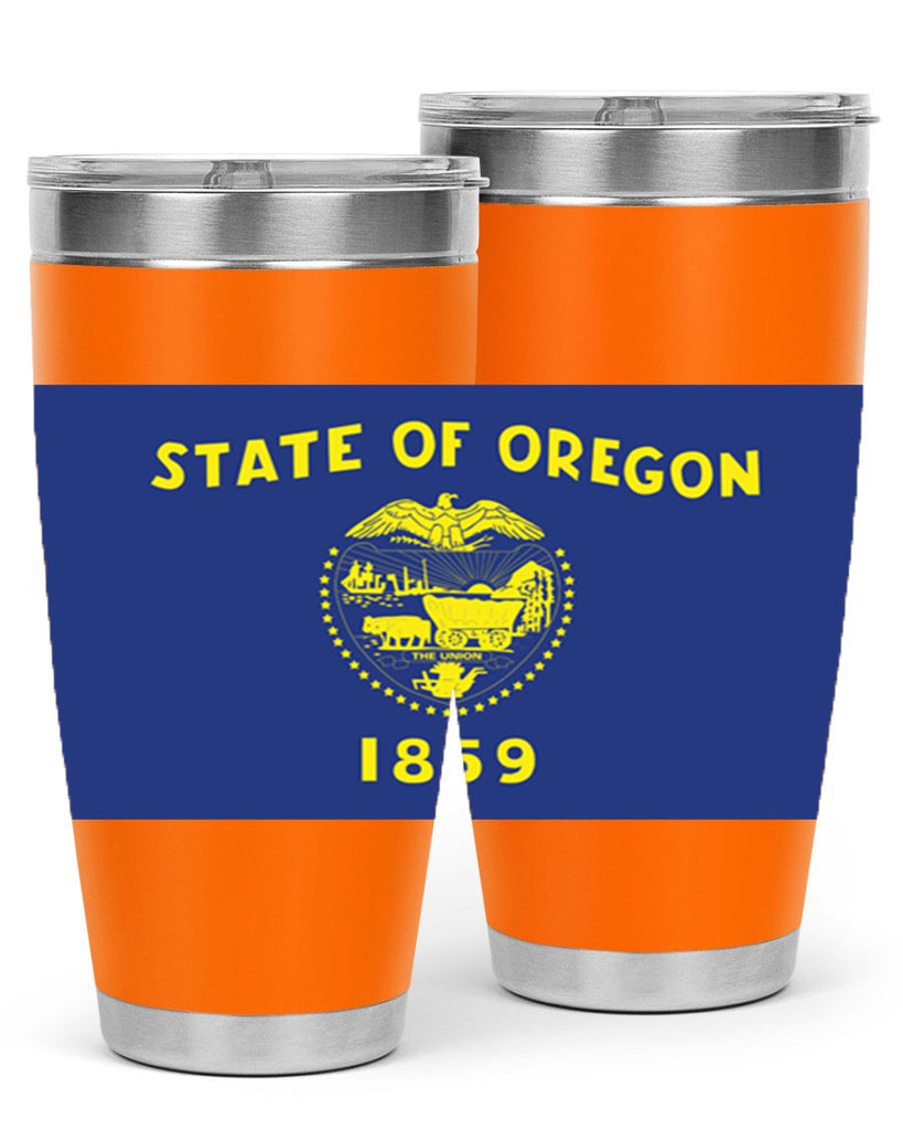 Oregon 15#- Us Flags- Tumbler