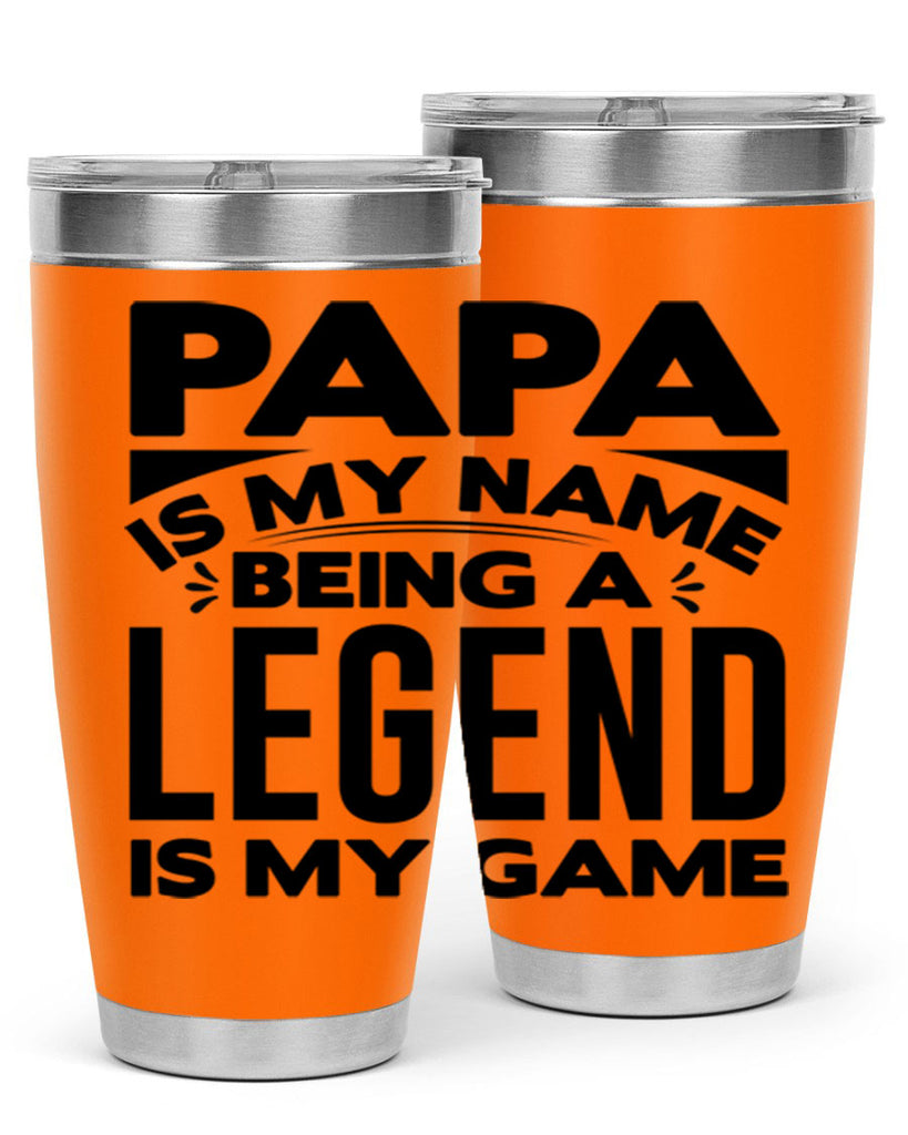 Papa 125#- grandpa - papa- Tumbler