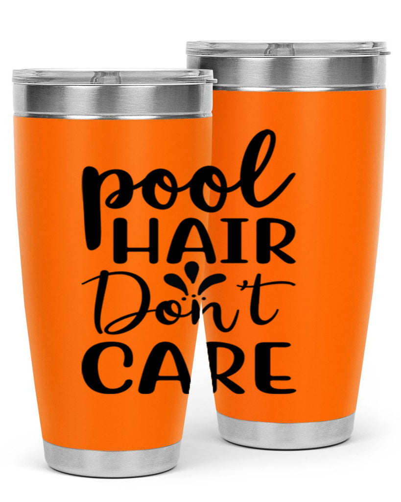 Pool hair dont care 544#- mermaid- Tumbler