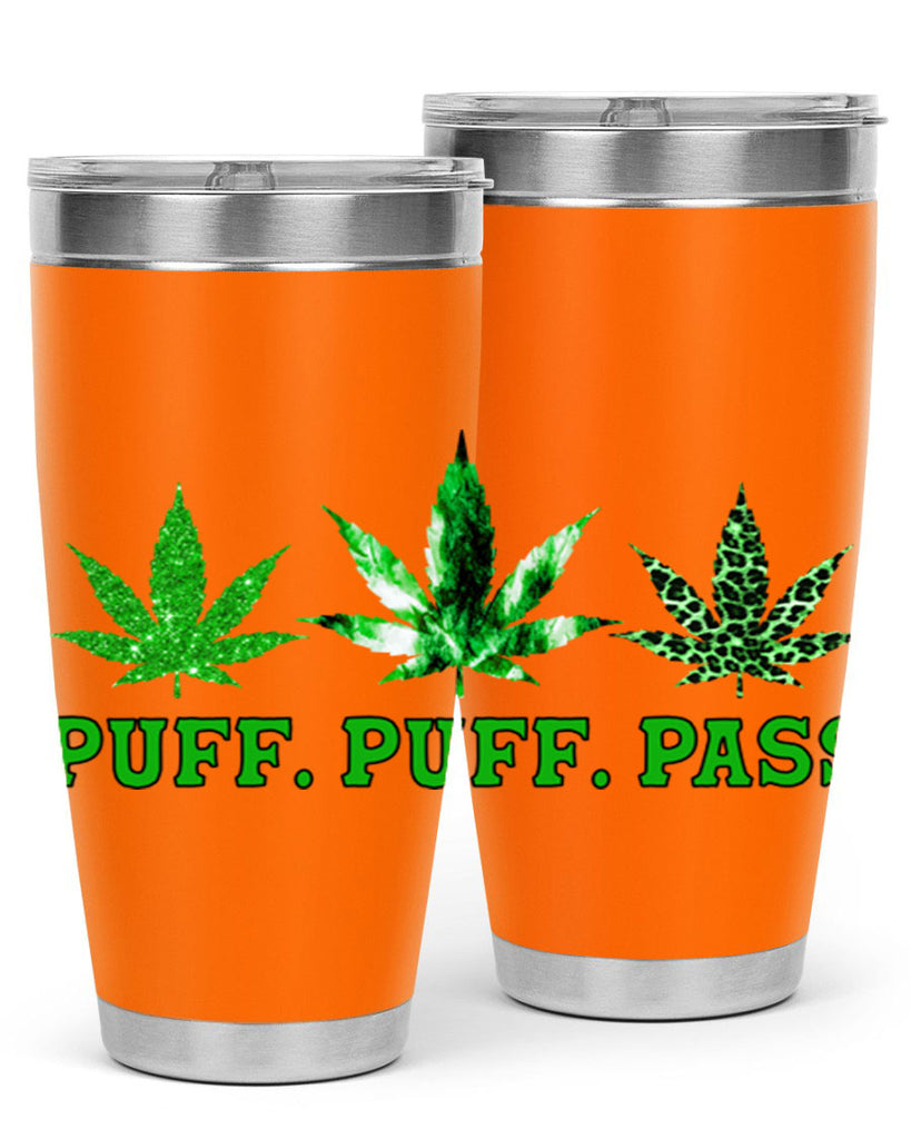 Puff Puff Pass 221#- marijuana- Tumbler