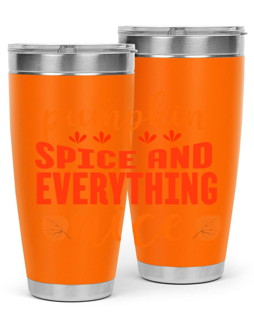 Pumpkin Spice And Everything Nice Design 535#- fall- Tumbler