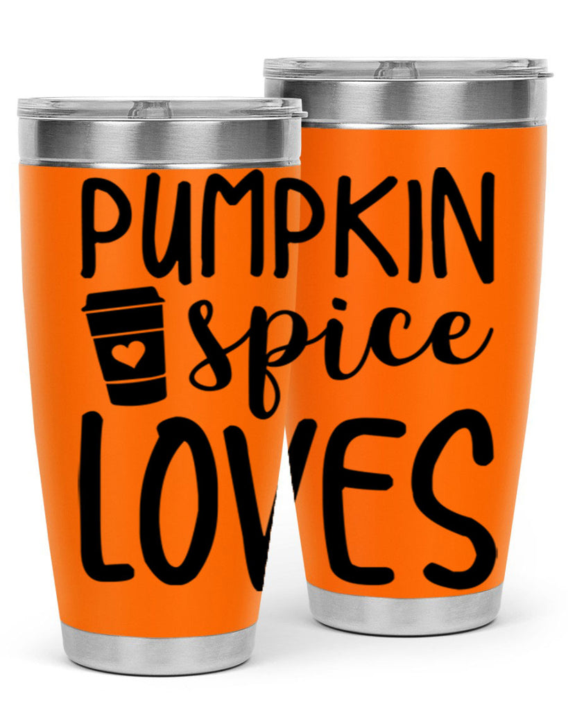 Pumpkin Spice Loves 555#- fall- Tumbler
