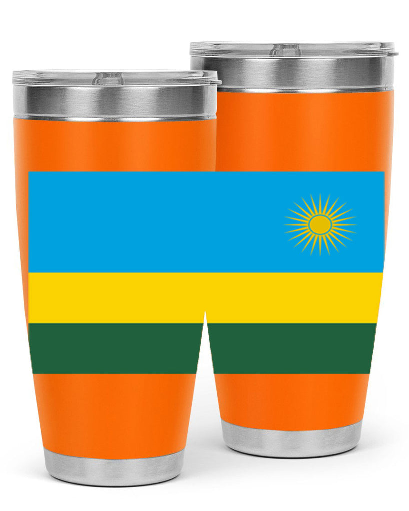 Rwanda 53#- world flags- Tumbler