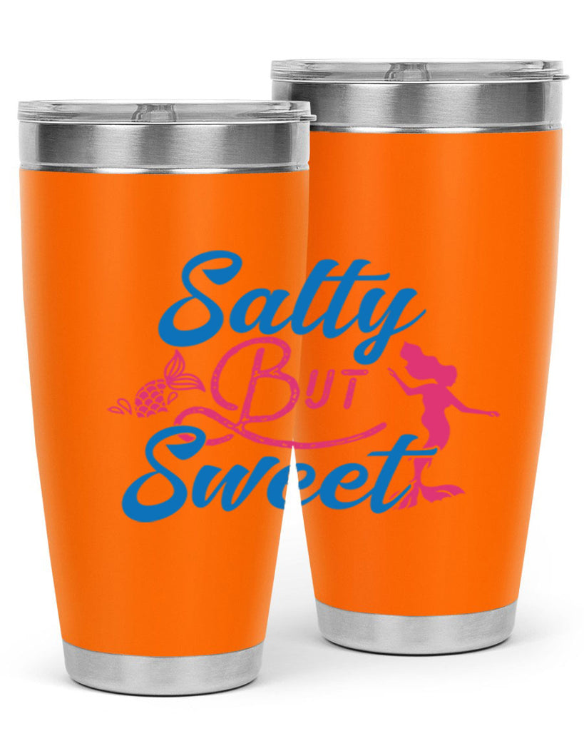 Salty But Sweet 563#- mermaid- Tumbler