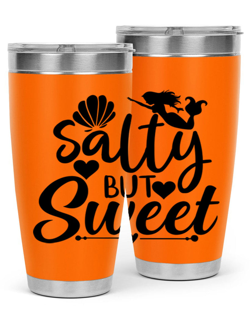 Salty But Sweet 564#- mermaid- Tumbler